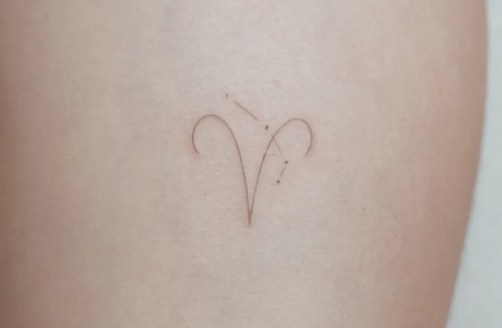 Primeira tatuagem — aluna da mentoria